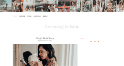 Desktop Screenshot of dreaminginsatin.com