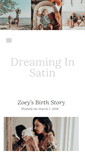 Mobile Screenshot of dreaminginsatin.com